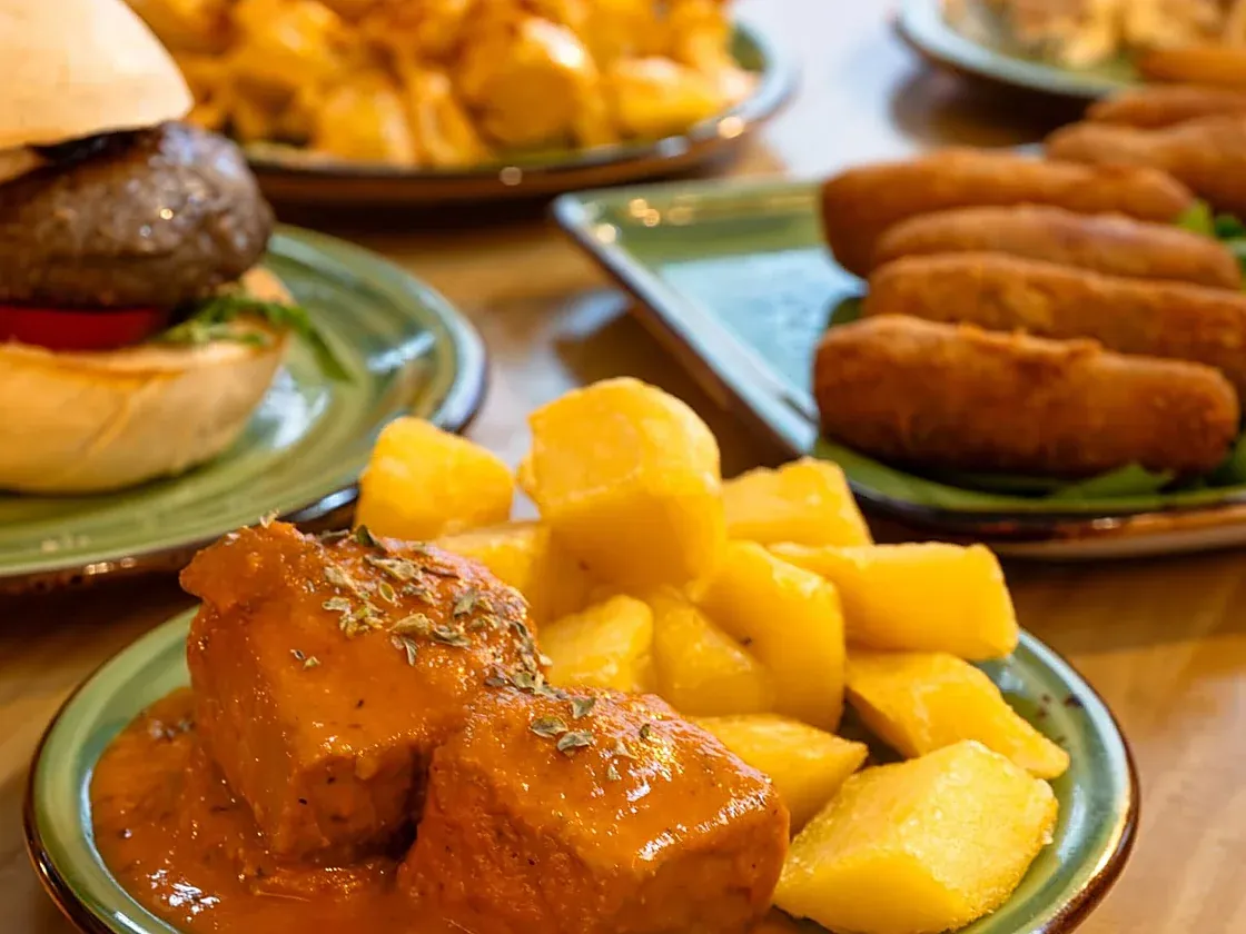 Traditional Malaga dishes and tapas