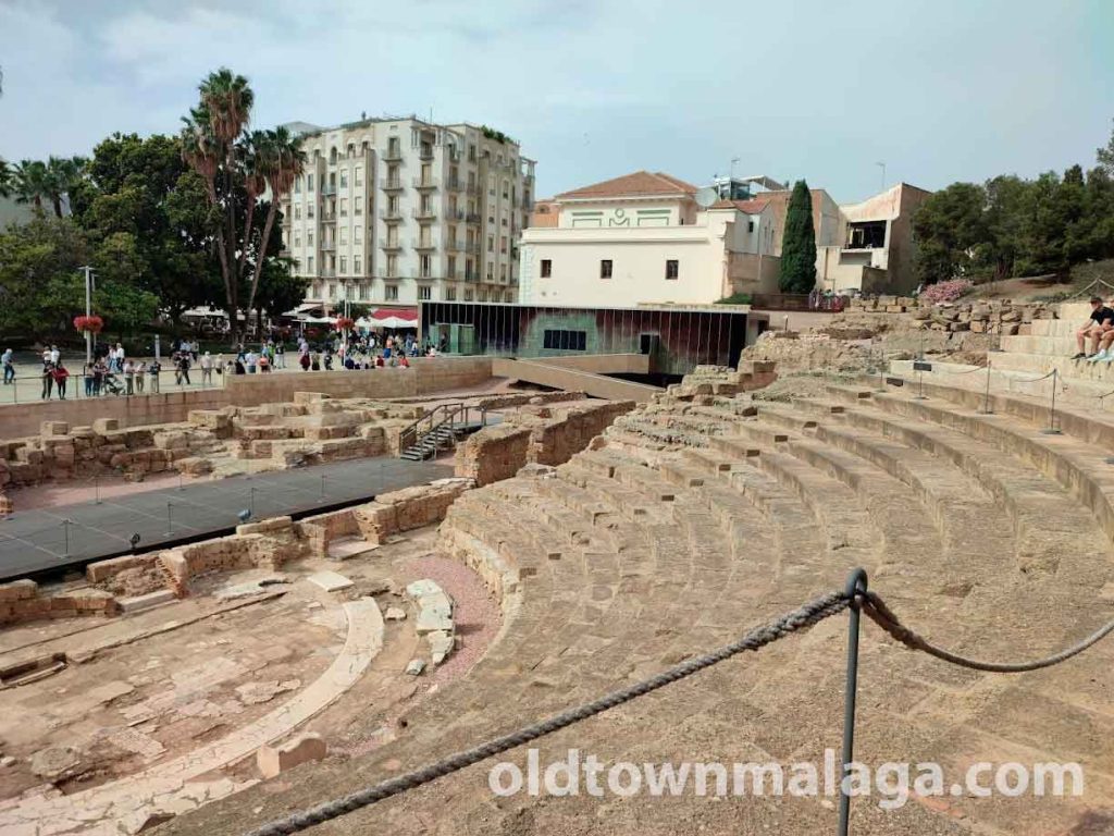 Malaga historic centre